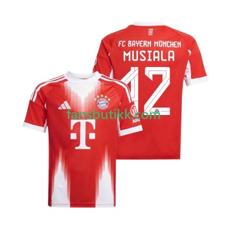 Fotballdrakt Bayern München Jamal Musiala 42 Hjemmetrøye 2025-2026 Kortermet